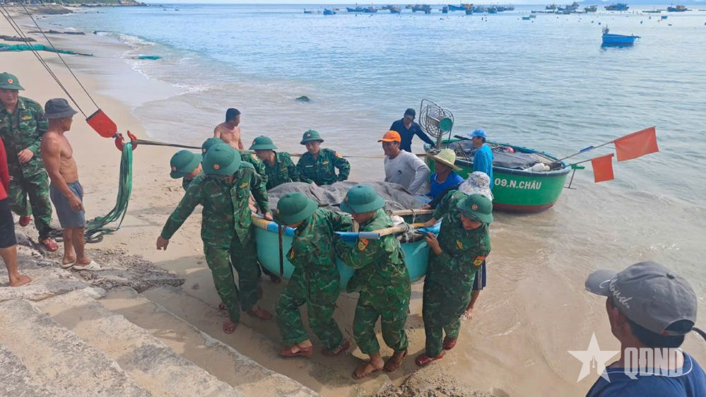 Bộ đội Biên phòng Gia Lai sẵn sàng lực lượng, phương tiện ứng phó bão Kalmaegi